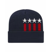 USA-Made Patriotic Cuffed Beanie Thumbnail