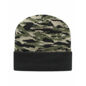 USA-Made Camo Cuffed Beanie Thumbnail