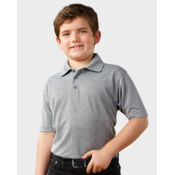 Youth Saratoga Performance Mini Mesh Polo Thumbnail