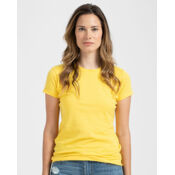 Women's Fine Jersey Slim Fit T-Shirt Thumbnail