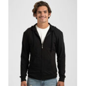 Unisex Beach Full-Zip Hooded Long Sleeve T-Shirt Thumbnail