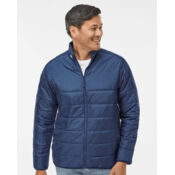 Men's 3-Stripes Puffer Full-Zip Jacket Thumbnail