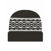 USA- Made Diamond Cuffed Beanie Thumbnail