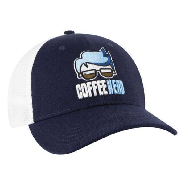 OTTO CAP "OTTO FLEX" Fitted 6 Panel Low Profile Mesh Back Trucker Hat Thumbnail