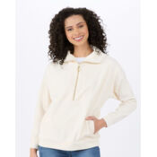 Women's Manchester Corded Quarter-Zip Pullover Thumbnail