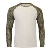 Men's Jackson Mossy Oak Colorblocked Long Sleeve T-Shirt Thumbnail
