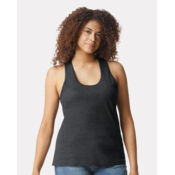 Women's Softstyle® CVC Racerback Tank Top Thumbnail