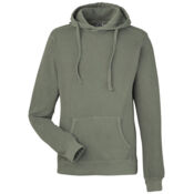 Unisex Pigment-Dyed Fleece Hooded Sweatshirt Thumbnail