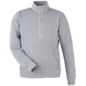Unisex Pigment-Dyed Fleece Quarter-Zip Pullover Thumbnail