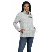 Ladies Alpine Sweater Fleece 1/4 Zip Pullover Thumbnail