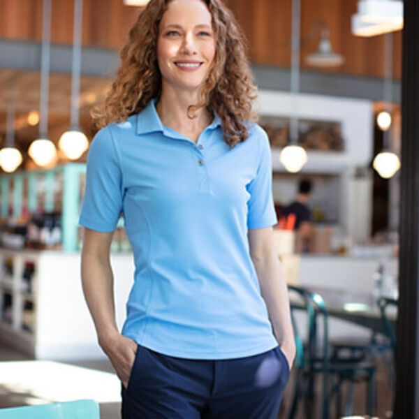 Cutter & Buck Virtue Eco Pique Recycled Womens Polo Thumbnail