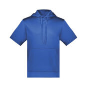 Unisex Fleece Short Sleeve Hooded Pullover Thumbnail