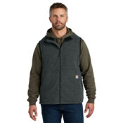 Textured Fleece Vest Thumbnail