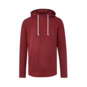 Unisex Miles Slub Hooded Long Sleeve T-Shirt Thumbnail