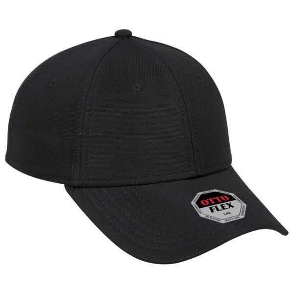 OTTO CAP "OTTO FLEX" Fitted 6 Panel Low Profile Baseball Cap Thumbnail