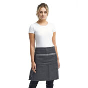 Domain Contrast Denim Waist Apron Thumbnail