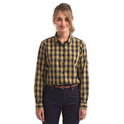 Women's Mulligan Check Cotton Dress Shirt Thumbnail