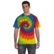 Unisex Multi-Color Tie-Dyed T-Shirt Thumbnail