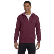 Unisex Heathered Full-Zip Hooded Sweatshirt Thumbnail