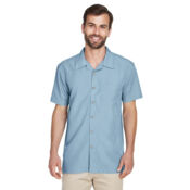 Men's Barbados Textured Camp Shirt Thumbnail