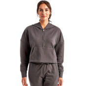 Women's Alice Half-Zip Hooded Sweatshirt Thumbnail