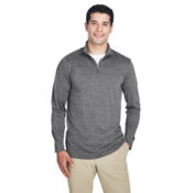 Men's Cool & Dry Heathered Performance Quarter-Zip Pullover Thumbnail