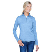 Women's Cool & Dry Heathered Performance Quarter-Zip Pullover Thumbnail