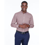 Men's Crown Collection® Gingham Check Woven Dress Shirt Thumbnail