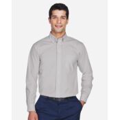 Men's Crown Collection® Broadcloth Woven Dress Shirt Thumbnail