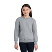 Youth Core Fleece Crewneck Pocket Sweatshirt Thumbnail