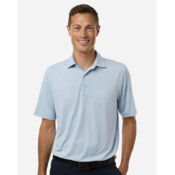 Men's Bohemian Striped Heather Performance Polo Thumbnail