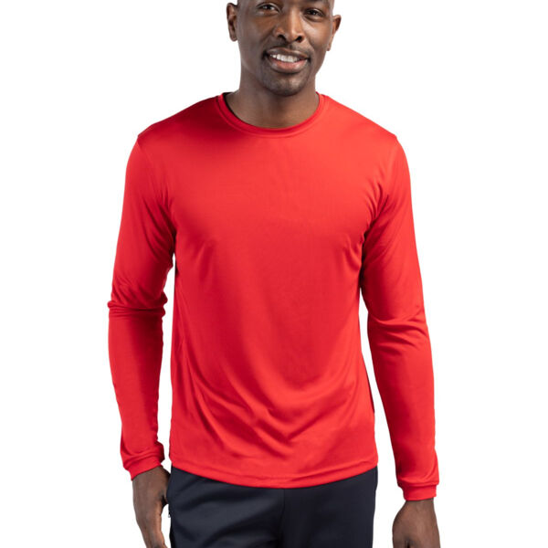 Clique Spin Eco Performance Long Sleeve Mens Tee Shirt Thumbnail