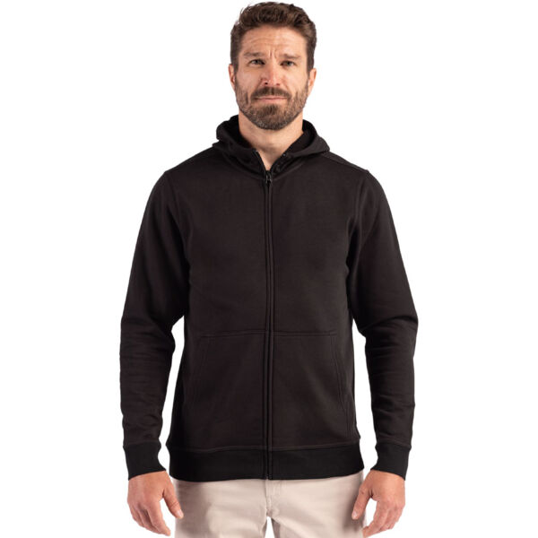 Clique Drive Recycled Unisex Full Zip Hooded Sweatshirt Thumbnail