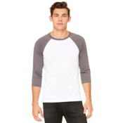Unisex Three-Quarter Sleeve Baseball Tee Thumbnail
