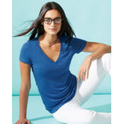 Women’s Triblend Deep V-Neck T-Shirt Thumbnail