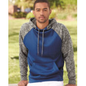 Men's Colorblocked Cosmic Fleece Hooded Sweatshirt Thumbnail