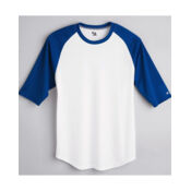 Youth B-Core Three-Quarter Sleeve Baseball T-Shirt Thumbnail