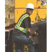 Unisex EV Series® Enhanced Visibility Contrast Pocket T-Shirt Thumbnail