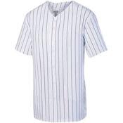 Youth Pinstripe Full Button Baseball Jersey Thumbnail