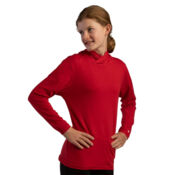 Youth Tri-Blend Surplice Hooded Long Sleeve T-Shirt Thumbnail