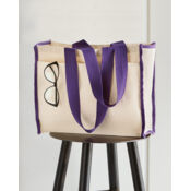 14L Tote with Contrast-Color Handles Thumbnail