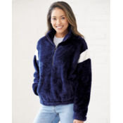 Women's Remy Fuzzy Fleece Quarter-Zip Pullover Thumbnail