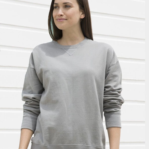 Garment Dyed Unisex Crewneck Sweatshirt Thumbnail