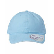 Women's Pigment Dyed Fashion Undervisor Cap Thumbnail