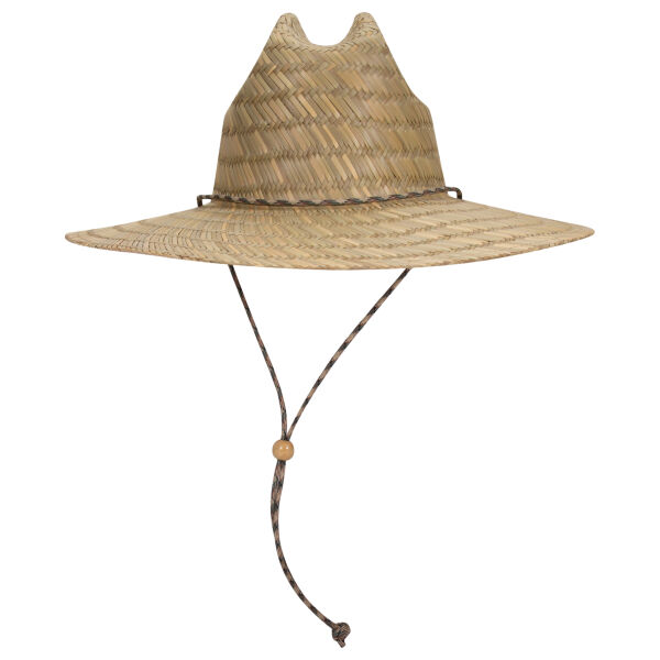 OTTO CAP Straw Lifeguard Hat w/Adjustable Cord Thumbnail