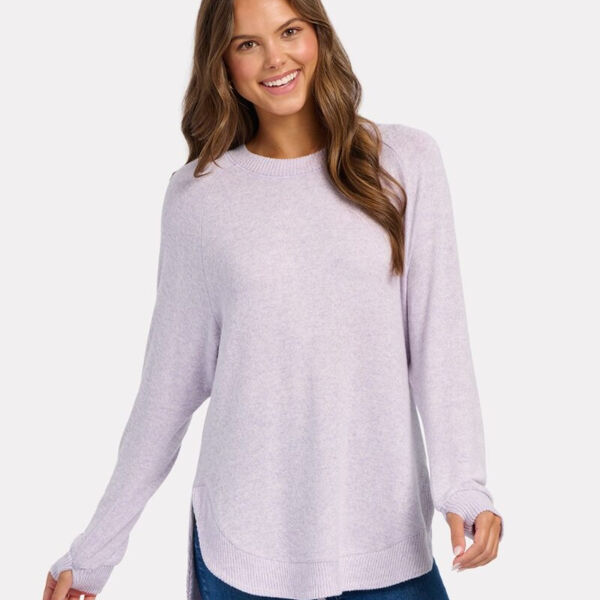 Women's Cuddle Oversize Crew Pullover Thumbnail