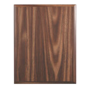 Walnut Finish Plaque with Cove Edge Thumbnail