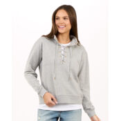 Women's Lace Up Pullover Thumbnail